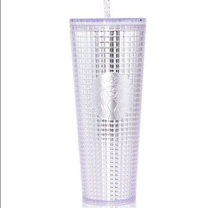 Silver Venti Starbucks Christmas tumbler
